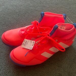 Adidas Gravel Cycling Shoes GW5331 Men Size 12 Turbo White Acid Red